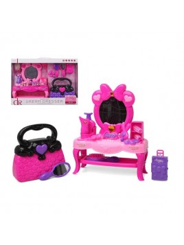 Child's Hairedressing Set Dream Dresser Pink