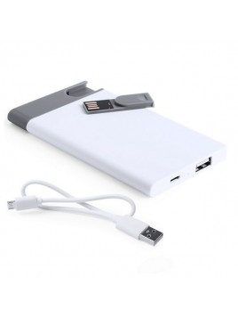 Power Bank with Removable USB 2500 mAh 8 GB