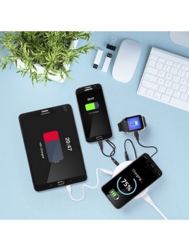 Wireless Qi Charger with USB Ports 3100 mAh