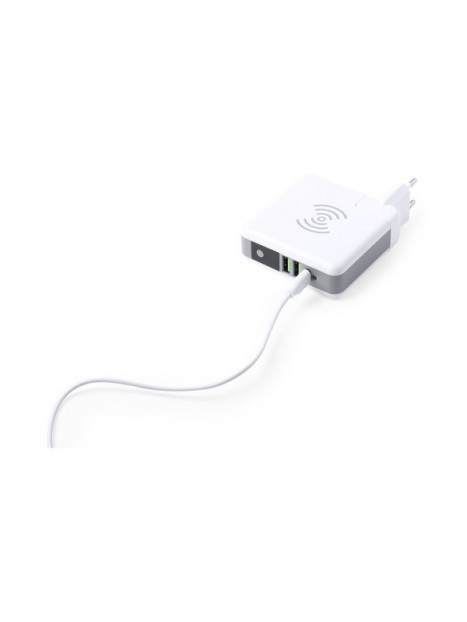 Draadloze Power Bank 6700 mAh USB-C Wit