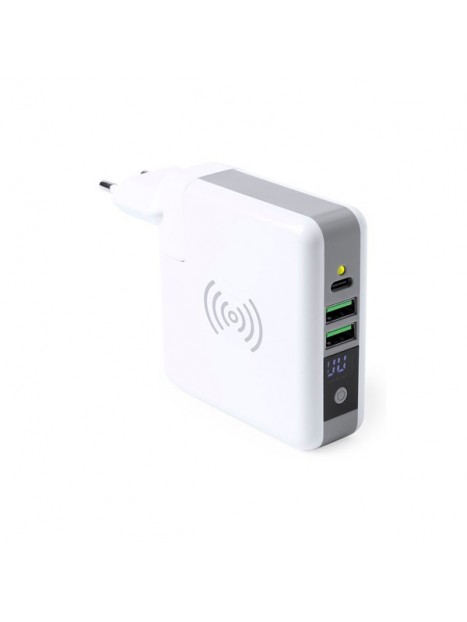 Power Bank Sans Fil 6700 mAh USB-C Blanc