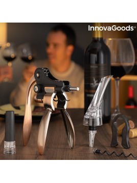 Set van Wijn Accessoires Servin InnovaGoods 5 Onderdelen