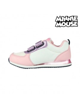 LED Trainers Minnie Mouse Lilac Pink