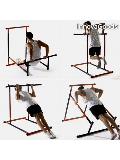 InnovaGoods Full Body Pull-Up Station with Exercise Guide