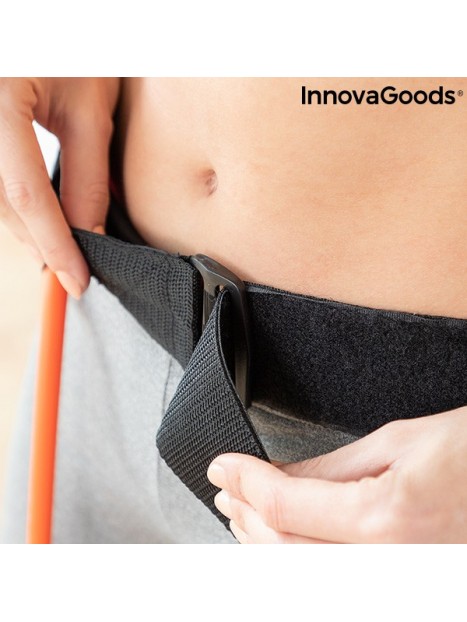 Belt with resistance bands for Glutes and Exercise Guide