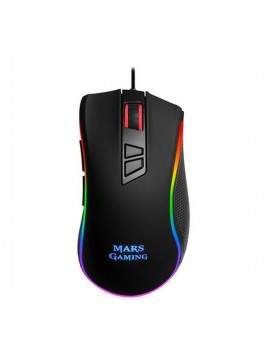 LED Gaming Mouse Mars Gaming MM218 10000 dpi Black