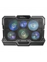 Support Portable avec Ventilateur Mars Gaming MNBC4 RGB Noir
