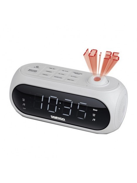 Radio Alarm Clock with LCD Projector
