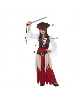 Costume for Children Pirate (4 Pcs)