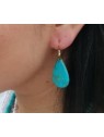 Boucles d’oreilles turquoise