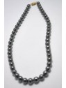 Collier de perles rondes hématite 0,4 cm
