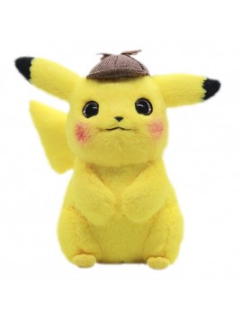 Pikachu detective plush toy