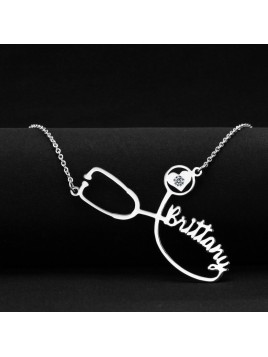 Necklace with customizable name