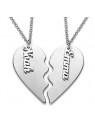 Necklace to customize - love 2 names