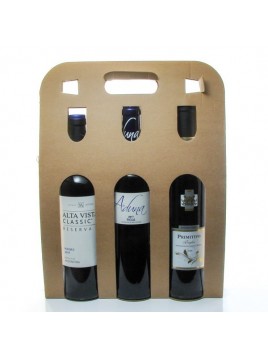 Box of 3 bottles of World Wine 3x75cl