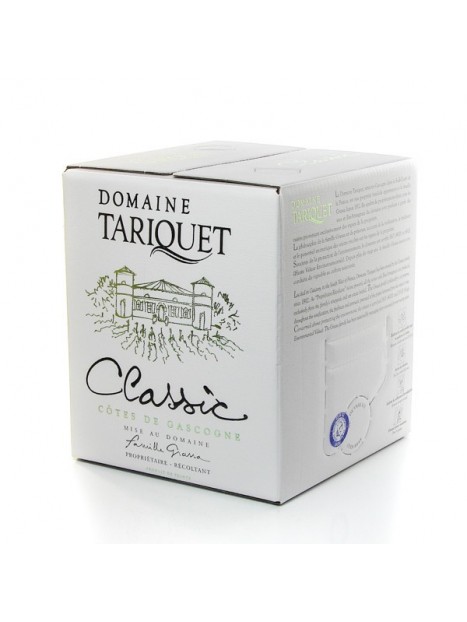 Domaine Tariquet Classic IGP Côtes de Gascogne BIB 3l