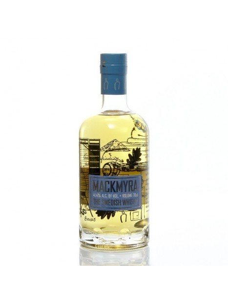 Zweedse Whisky Mackmyra Brucks Single 41 ° 70cl