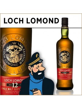 Whisky Ecosse Loch Lomond 12 ans et son étui single malt Scotch