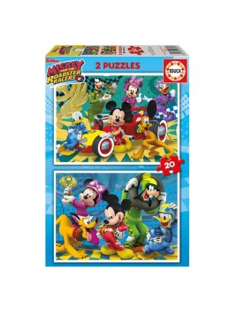 Puzzel Mickey & The Roadster Racers Educa (20 pcs)