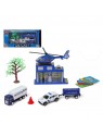 Police Vehicles and Accessories Set