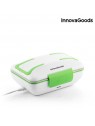 InnovaGoods Pro Electric Lunch Box 50W White Green