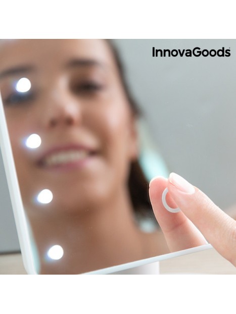 InnovaGoods LED Tabletop Mirror