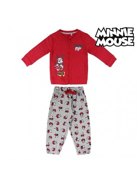 Joggingpak voor kinderen Minnie Mouse Rood