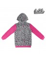 Hooded Sweatshirt for Girls LOL Surprise! Grey Pink