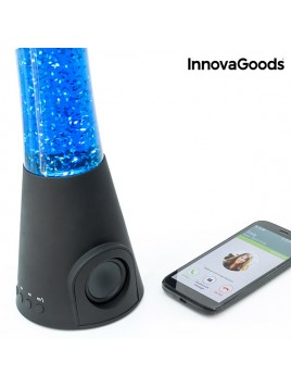 InnovaGoods Flow Lamp Glitter Lamp with Speaker 30W