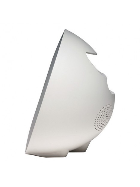 Radio-réveil Denver Electronics FM Bluetooth LED Blanc
