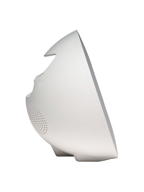 Radio-réveil Denver Electronics FM Bluetooth LED Blanc